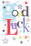 With exuberant colour and a hint of playful flair, this good luck card sparks encouragement that feels quintessentially Kentish Town. The phrase 'Good Luck' sprawls boldly across a white field, letters alternating in pastel blues, lively reds, moss greens, and regal purples-the palette reminiscent of joyful afternoons at Talacre Gardens. Scattered stars glisten in soft lemon, moody navy, and dreamy lavender, offering a visual echo of hopes launched skyward from the heart of the community. The smoothness of the card's surface is reminiscent of fresh-cut leaves, a subtle nod to the florist's craft. Designed for moments like wishing a friend well before exams at a local college or cheering on a neighbour's creative leap, this card channels heartfelt optimism and the steadfast support found among Kentish Town's streets. Sending it is akin to handing over a symbolic talisman-a gesture of belief, laughter, and quiet hope that brightens every new beginning.